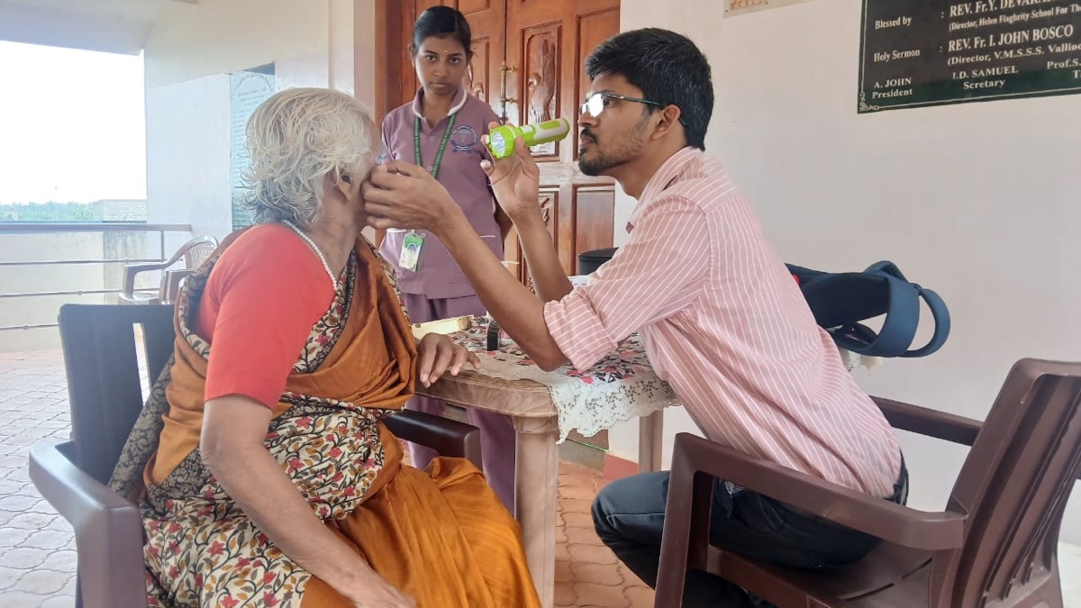 Free community eye screening camp, August 2026