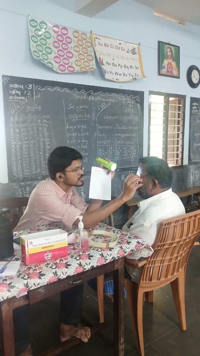 Free community eye screening camp, August 2026
